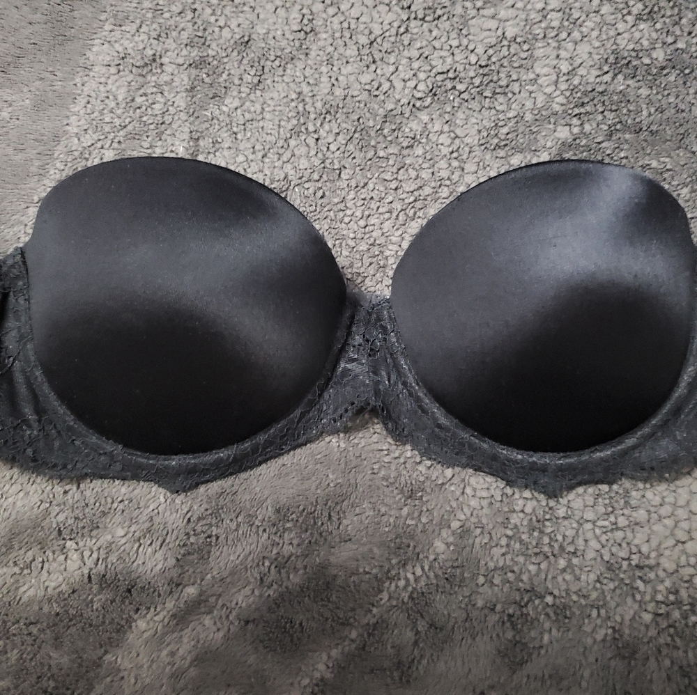 PINK 34B Strapless Multi-Way Push-Up Bra